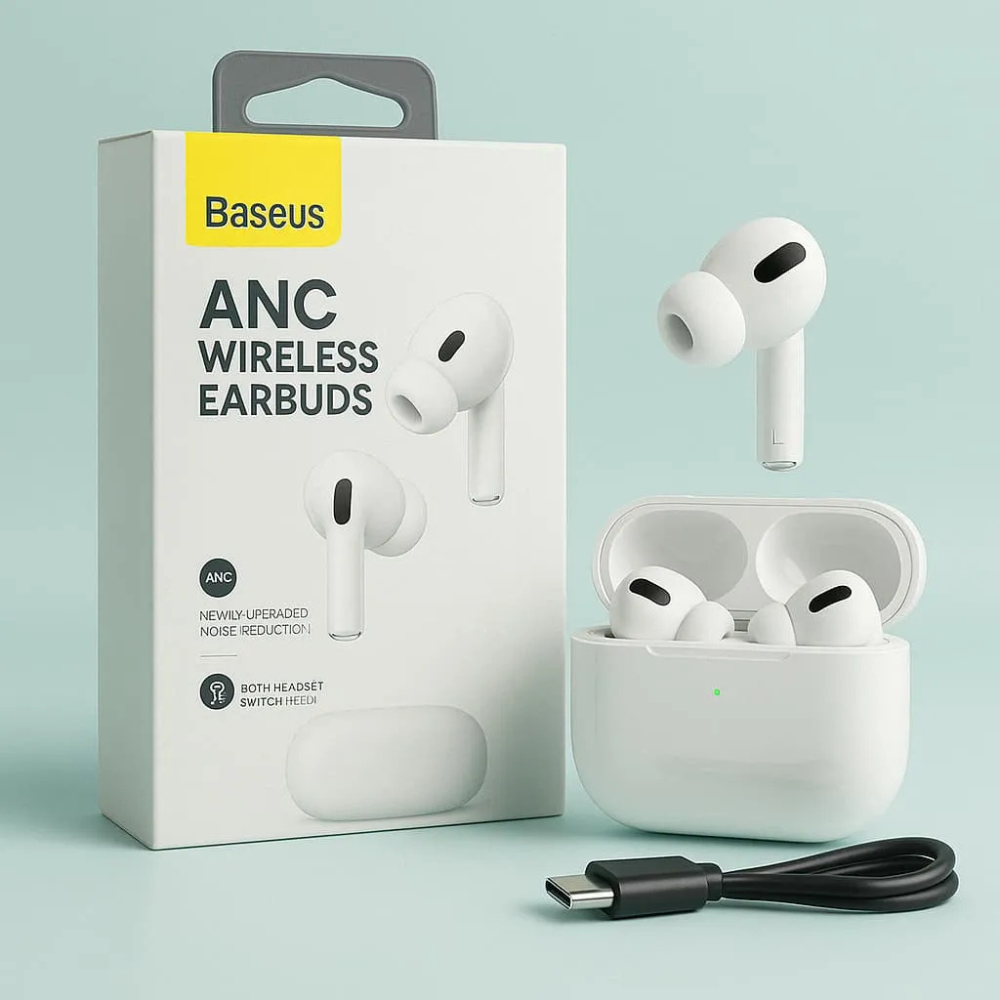 Baseus Smart Noise-Cancelling Wireless Earbuds