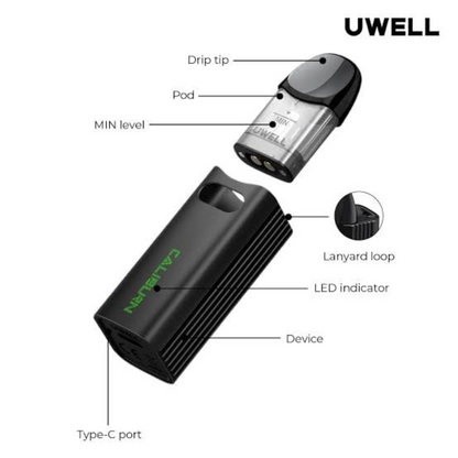 Uwell Caliburn AZ3 Pod Kit – 17W, 750mAh