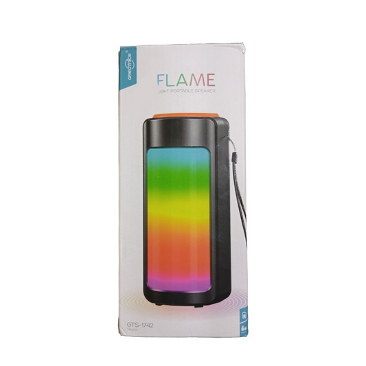 GREATNICE Portable Speaker with Flame Light