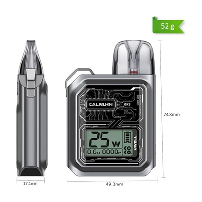 Uwell Caliburn GK3 Pod System – Modern E-Cigarette Kit