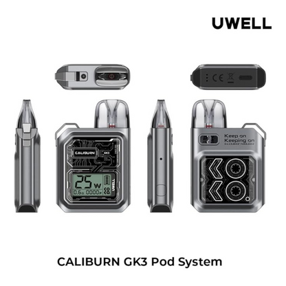 Uwell Caliburn GK3 Pod System – Modern E-Cigarette Kit