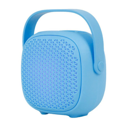 Rechargeable Mini Bluetooth Speaker with LED Lights & FM