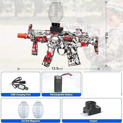 AK-47 Electric Gel Blaster Toy Gun – Automatic & Rechargeable Machine