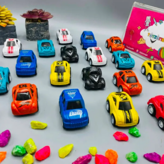 20 Pcs Mini Auto Cars Toy Set – Multi-Color Super Power Vehicles for Kids