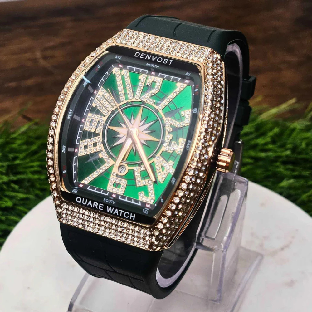 Denvosi Masterpiece by Franck Muller – Diamond Bezel Luxury Watch