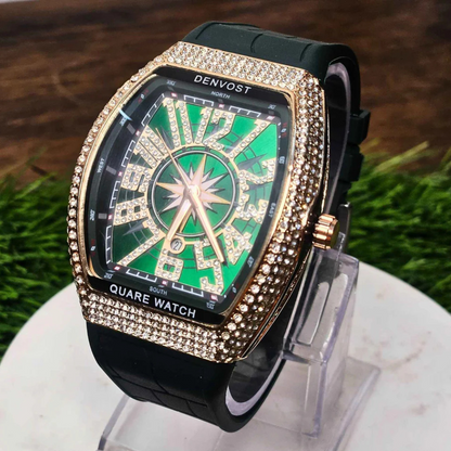 Denvosi Masterpiece by Franck Muller – Diamond Bezel Luxury Watch