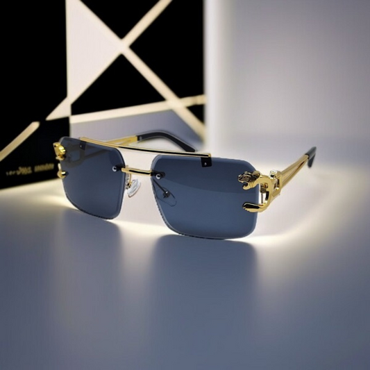 Modern & Fancy Rimless Sunglasses – On-Trend Style