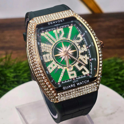 Denvosi Masterpiece by Franck Muller – Diamond Bezel Luxury Watch