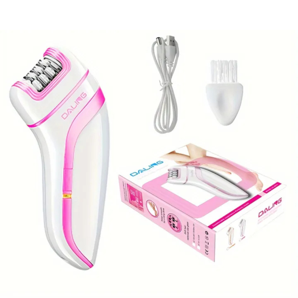 DALING 5-in-1 Rechargeable Electric Epilator for Women – Multi-Function Hair Removal Machine with USB Charging