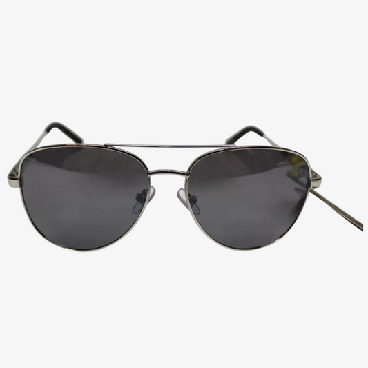 Foster Grant Silver Aviator Sunglasses – Stylish Polarized Shades for Women