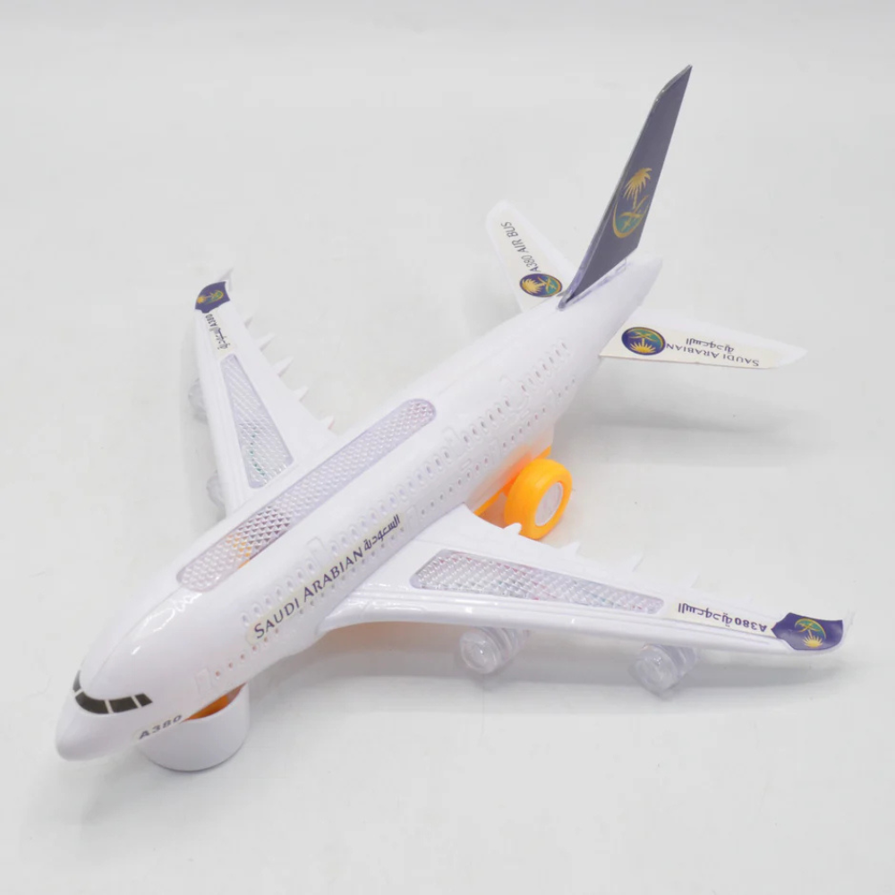 Saudi Arabian Airlines A380 Toy Plane for Kids