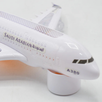 Saudi Arabian Airlines A380 Toy Plane for Kids