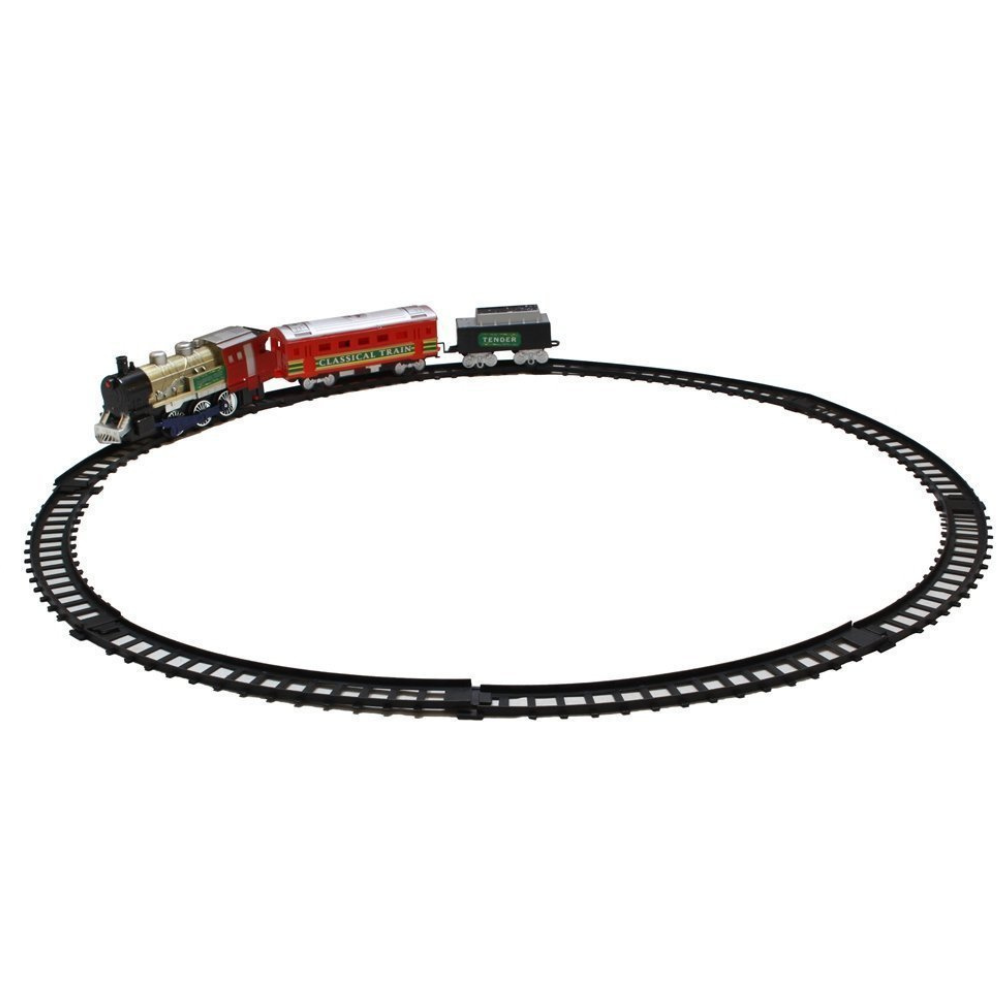 Western Express Train Set by Smiles Creation – Fun 11-Piece Toy for Children