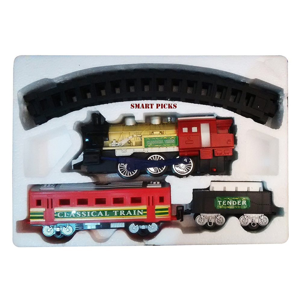 Western Express Train Set by Smiles Creation – Fun 11-Piece Toy for Children