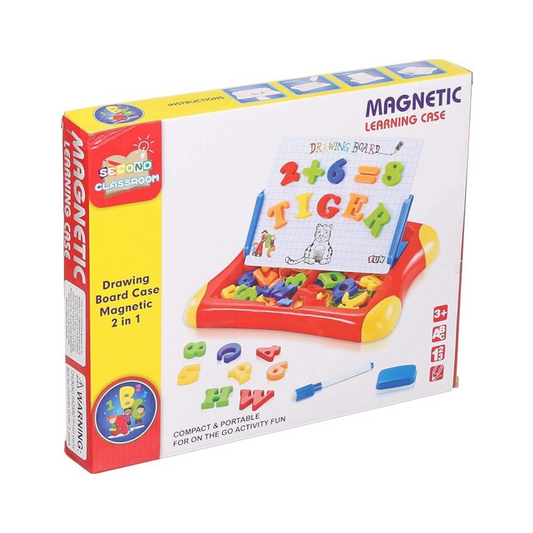 Magnetic Drawing & Writing Board – Educational Doodle Sketch Pad, Dry Erase Travel Toy for Kids
