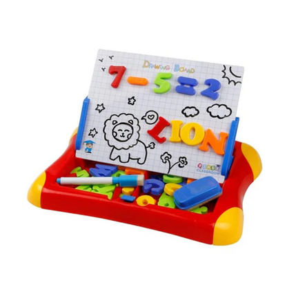 Magnetic Drawing & Writing Board – Educational Doodle Sketch Pad, Dry Erase Travel Toy for Kids