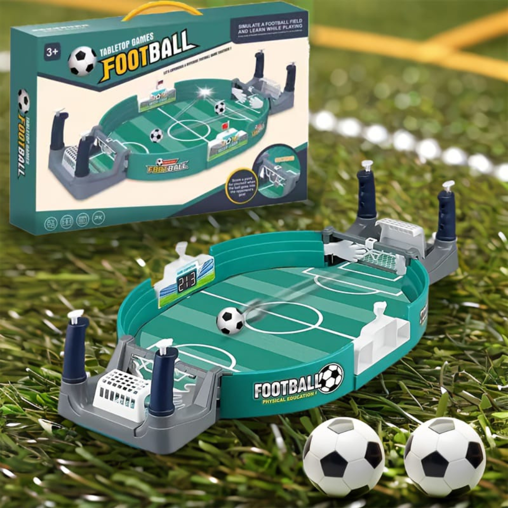 Mini Tabletop Football Game Set – Portable Soccer Toy