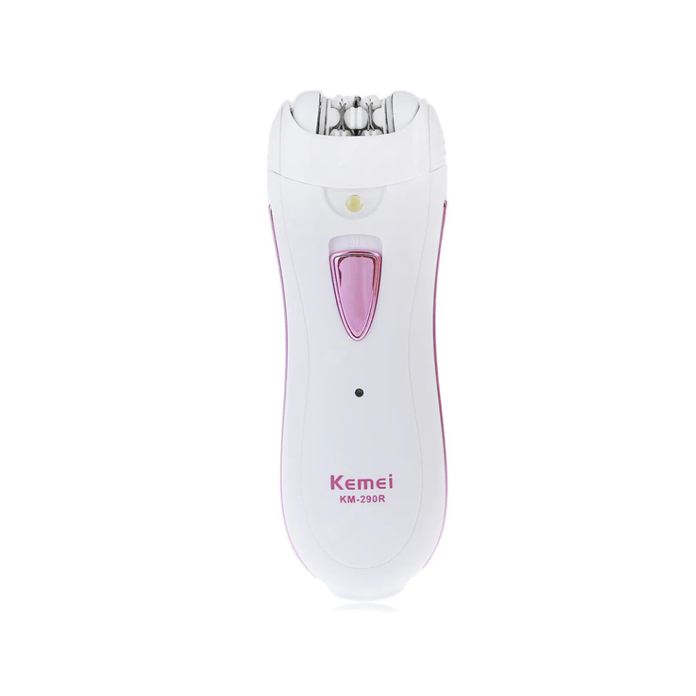 Kemei KM-290R Mini Rechargeable Hair Remover – Washable & Portable