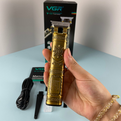 VGR V-097 Professional Cordless Electric Shaver – Triple Rotary Rechargeable Grooming Tool for Men