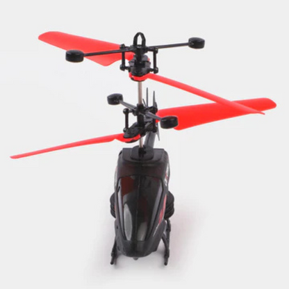 Hand-Sensor Controlled Dynamic Helicopter