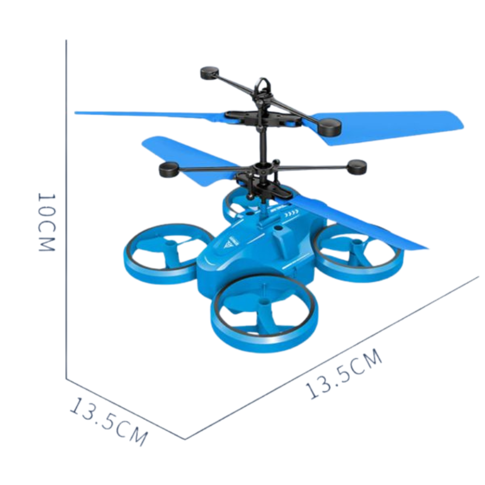 RC Aircraft – Realistic Airplane Toy with LED Lights, Strong & Lightweight Design